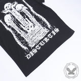 Gothic Skull Polyester T-Shirt Dress
