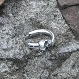Gothic Skull Stainless Steel Earrings