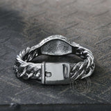 Gothic Stainless Steel Skull Bracelet