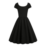 Gothic Two Tone Patchwork Skull Dress