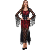 Gothic Vampire Witch Halloween Costume