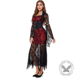 Gothic Vampire Witch Halloween Costume