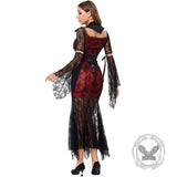 Gothic Vampire Witch Halloween Costume