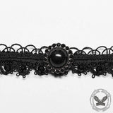 Gothic Woven Lace Choker Necklace