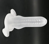 Tapón anal hueco de silicona blanda - Juguete para adultos