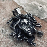 Greek Medusa Stainless Steel Pendant