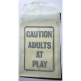 Groovy Vintage 1960s Adults at Play Decal Mid Century NOS Americana