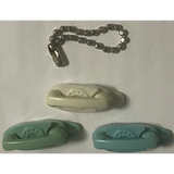 Groovy Vintage 1960s Green Princess Phones Keychain