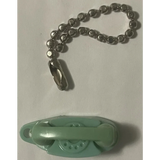 Groovy Vintage 1960s Green Princess Phones Keychain