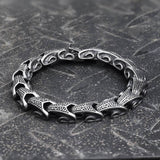 Vintage Dragon Bones Stainless Steel Animal Bracelet