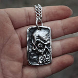 Fashion Anger Skull Pendant
