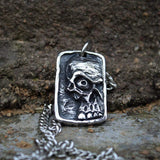 Fashion Anger Skull Pendant