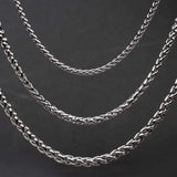 Wheat Ear Stainless Steel Chain