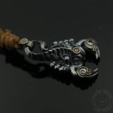 Blazing Scorpion Copper Animal Pendant