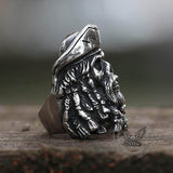 Pirate Captain Stainless Steel Skull Ring
