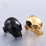 Classic 316L Stainless Steel Skull Ring