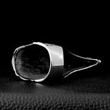 Eagle Head Stainless Steel Beast Ring