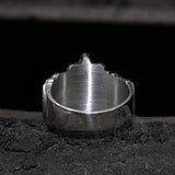 Classic Masonic Symbol Stainless Steel Freemason Ring