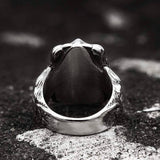 Mythology Odin Wolf Stainless Steel Viking Ring