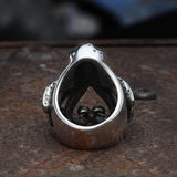 Octopus Skull Stainless Steel Animal Ring