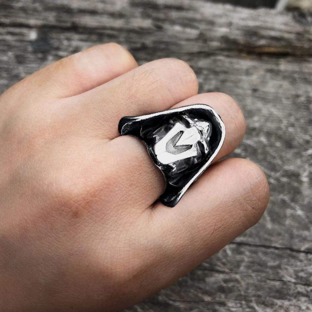 Overwatch Grim Reaper Stainless Steel Game Skull Ring
