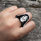 Overwatch Grim Reaper Stainless Steel Game Skull Ring
