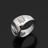 Retro Celtic Wolf Stainless Steel Viking Ring