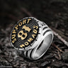 Support 81 Nomads Stainless Steel Ring