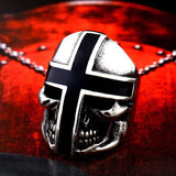 Cross Stainless Steel Skull Ring