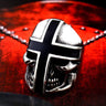 Cross Stainless Steel Skull Ring