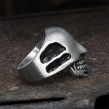 Faceless Man Stainless Steel Skull Ring