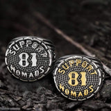 Support 81 Nomads Stainless Steel Ring