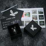 Wild Wolf 316L Stainless Steel Viking Ring