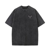 GTHIC Flying Eagle Pattern Short Sleeve T-shirt