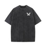 GTHIC Flying Eagle Pattern Short Sleeve T-shirt