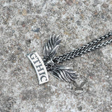 Gthic Logo Design Stainless Steel Pendant