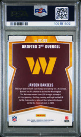 Graded 2024 Panini Rookies & Stars Jayden Daniels #DCJDS Draft Class Rookie RC Football Card PSA 10 Gem Mint