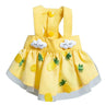 BIECWIAY Dog Dresses Yellow Pineapple Small Puppy Dress Spring Summer Girls Lightweight Pet dresses - Lootquake