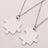 Matching Puzzle Piece Pendant Necklaces - Lootquake