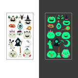 Halloween Cute Luminous Temporary Tattoo Stickers