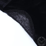 Halloween Flare Sleeve Hooded Dress Set