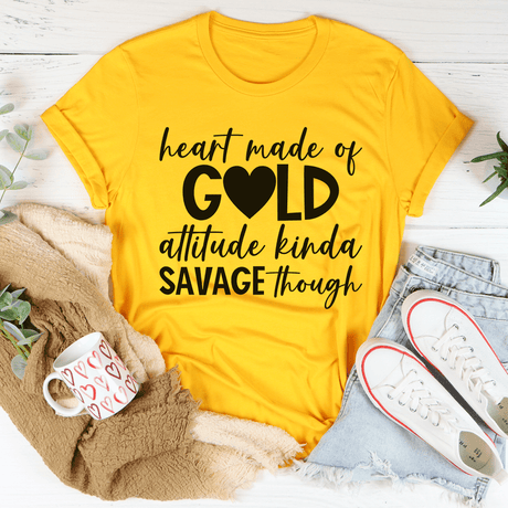 Heart Made Of Gold Tee-0