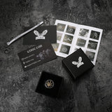 Hemp Leaf Stainless Steel Ring