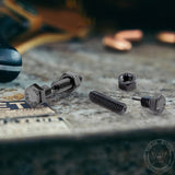 Hex Bolt Stainless Steel Screw Stud Earrings