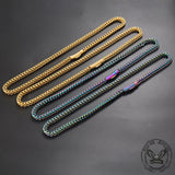 Hip Hop Franco Chain Stainless Steel Necklace