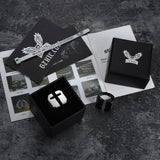 Hollow Cross Stainless Steel Ring