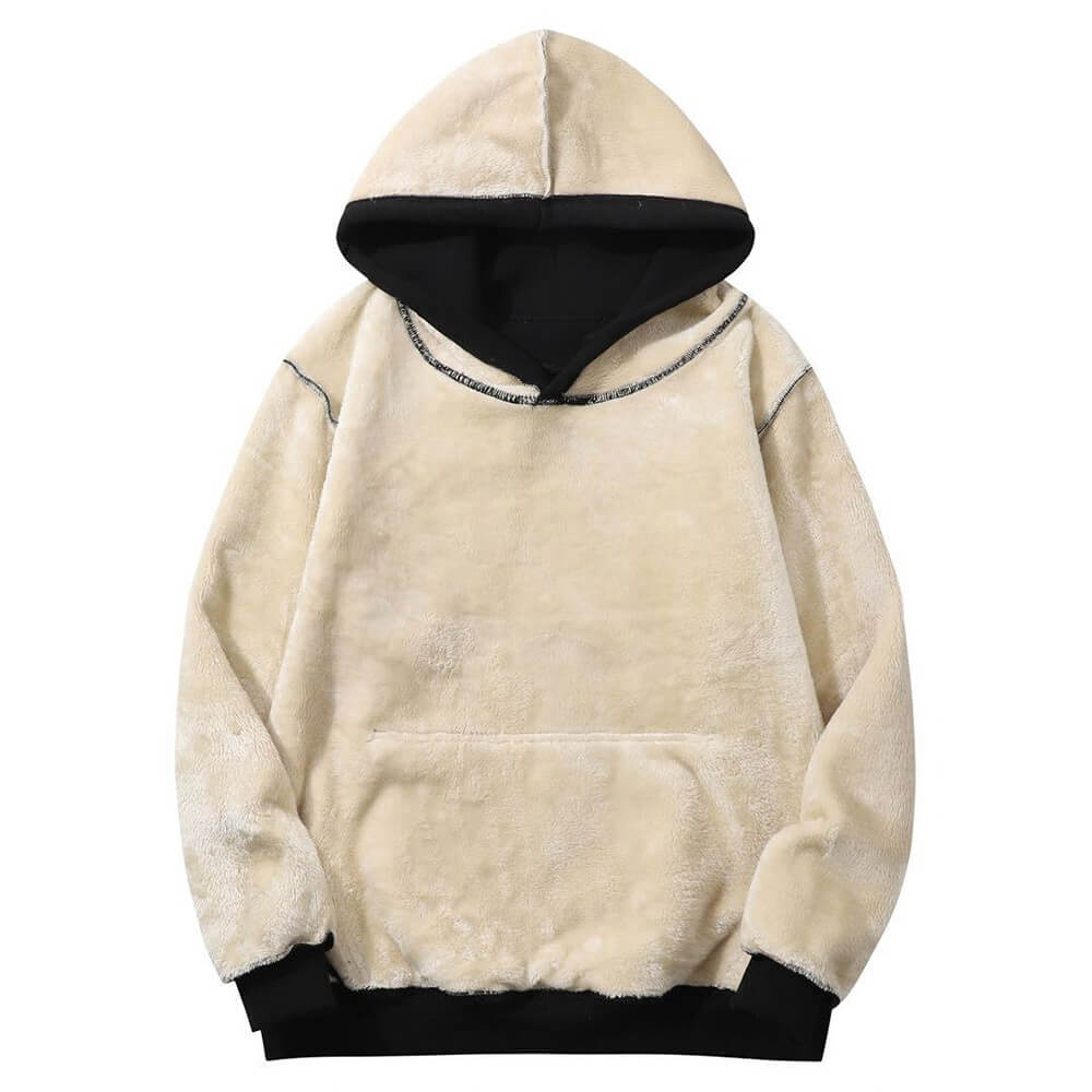 Just Having A Meltdown Snowman Fleece Sherpa Hoodie