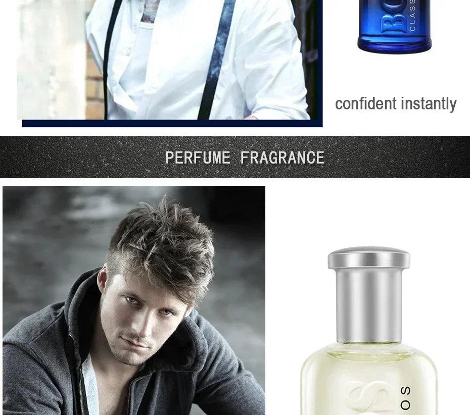 Confident Gentleman Cologne - Fresh Temptation Atomizer for Men - Elevate Your Presence with Every Spray