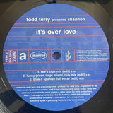 It's Over Love | Excellent (EX) Very Good Plus (VG+)