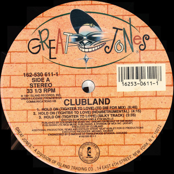 Hold On (Tighter To Love) (VINYL) | Near Mint (NM) Near Mint (NM)